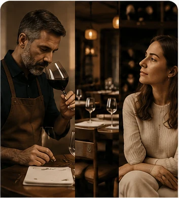 Feito para quem vive o vinho